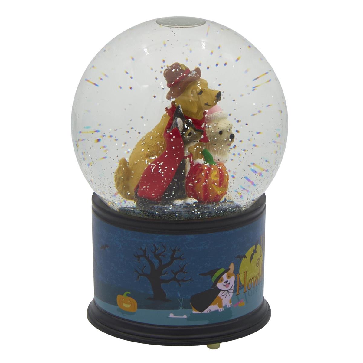 Glitterdome Lighted Swirl Howloween