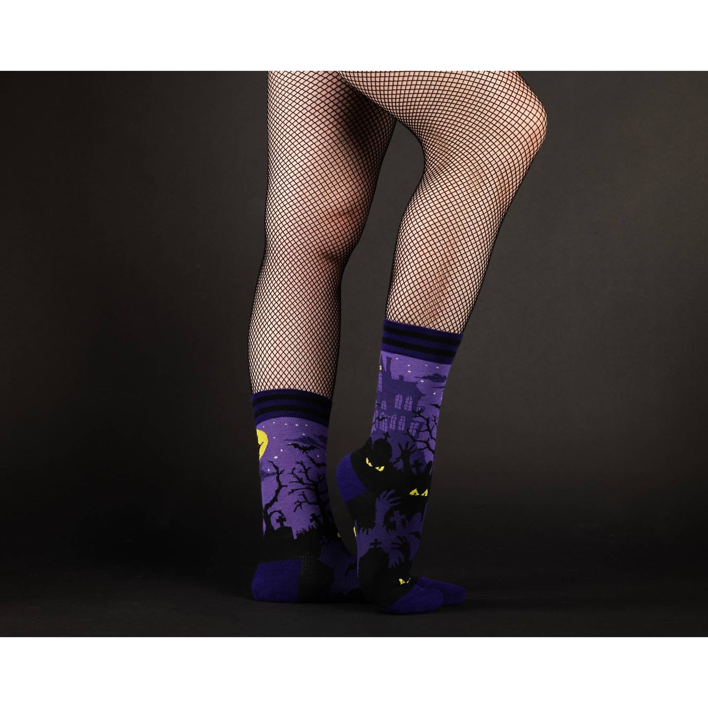 Haunted House Crew Socks