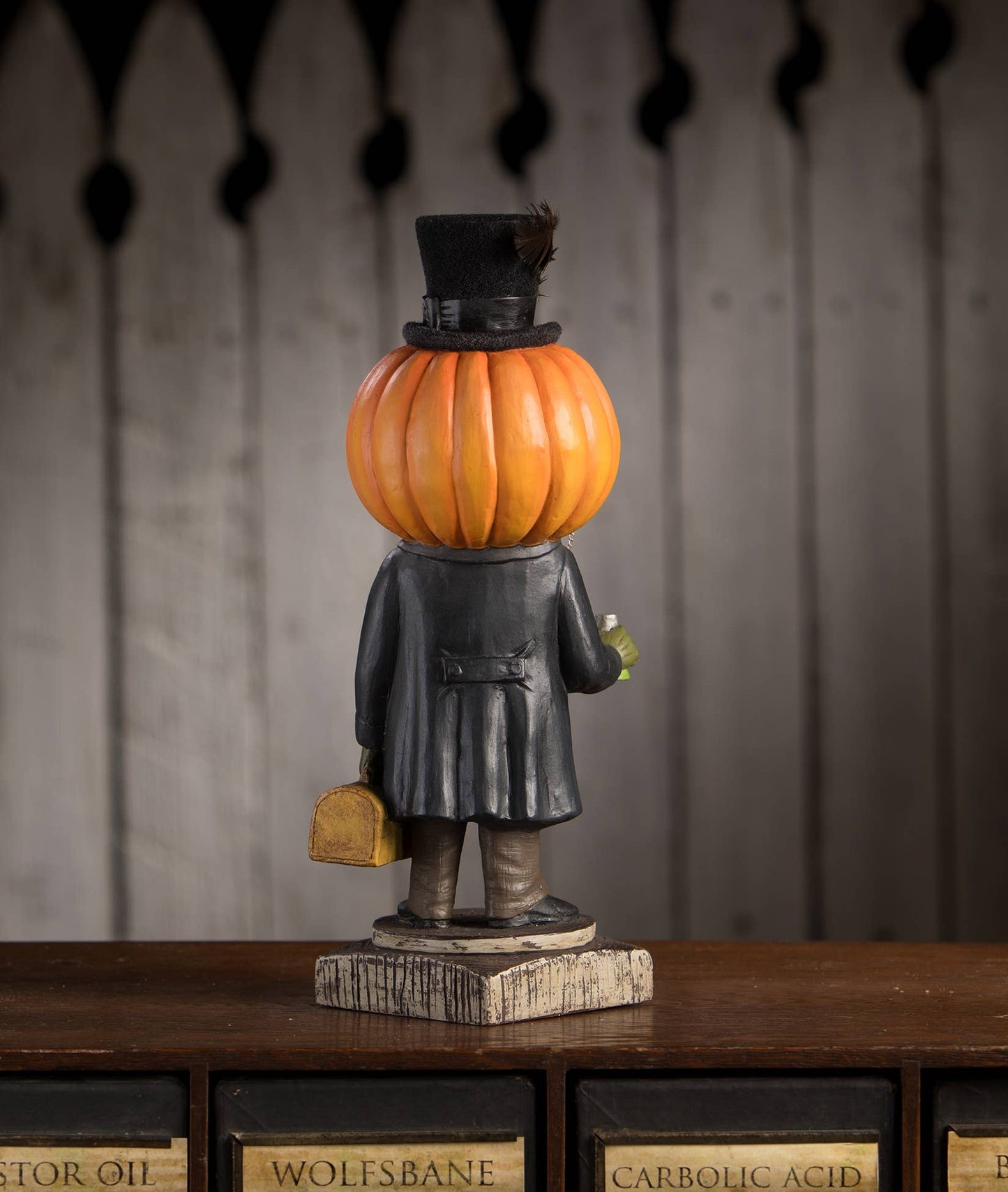 Pumpkin Head Jekyll by Bethany Lowe