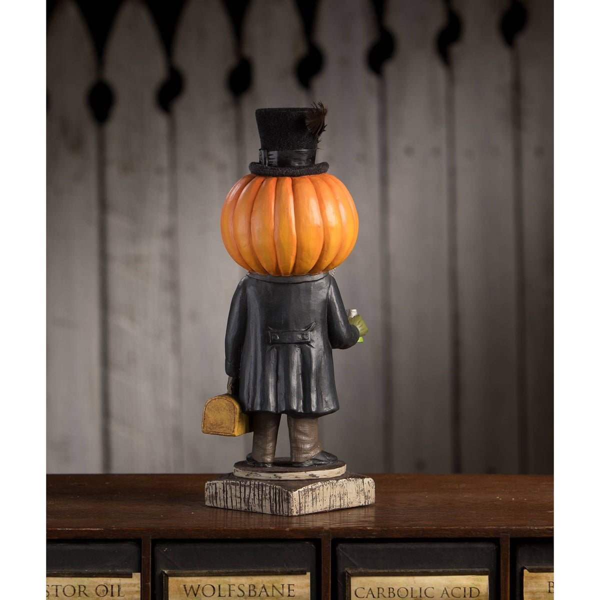Pumpkin Head Jekyll by Bethany Lowe