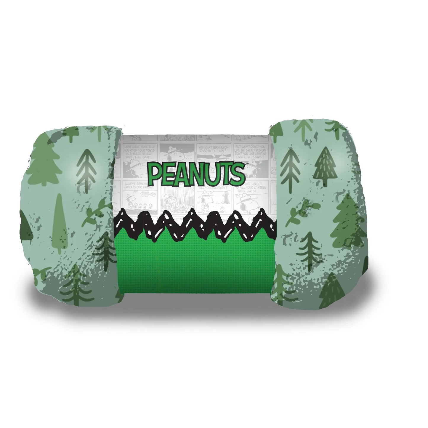 Snoopy Camping Throw Blanket