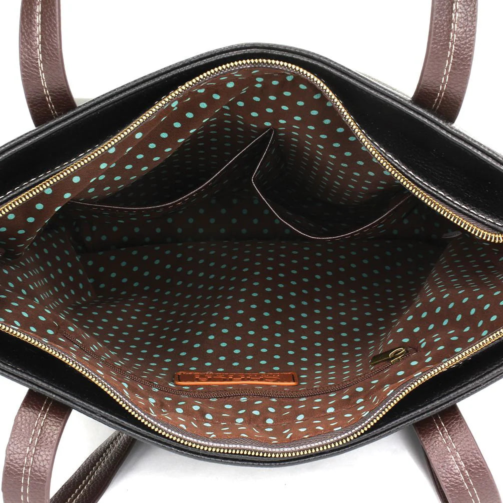 Chala Deluxe Tote - Pawprint Design