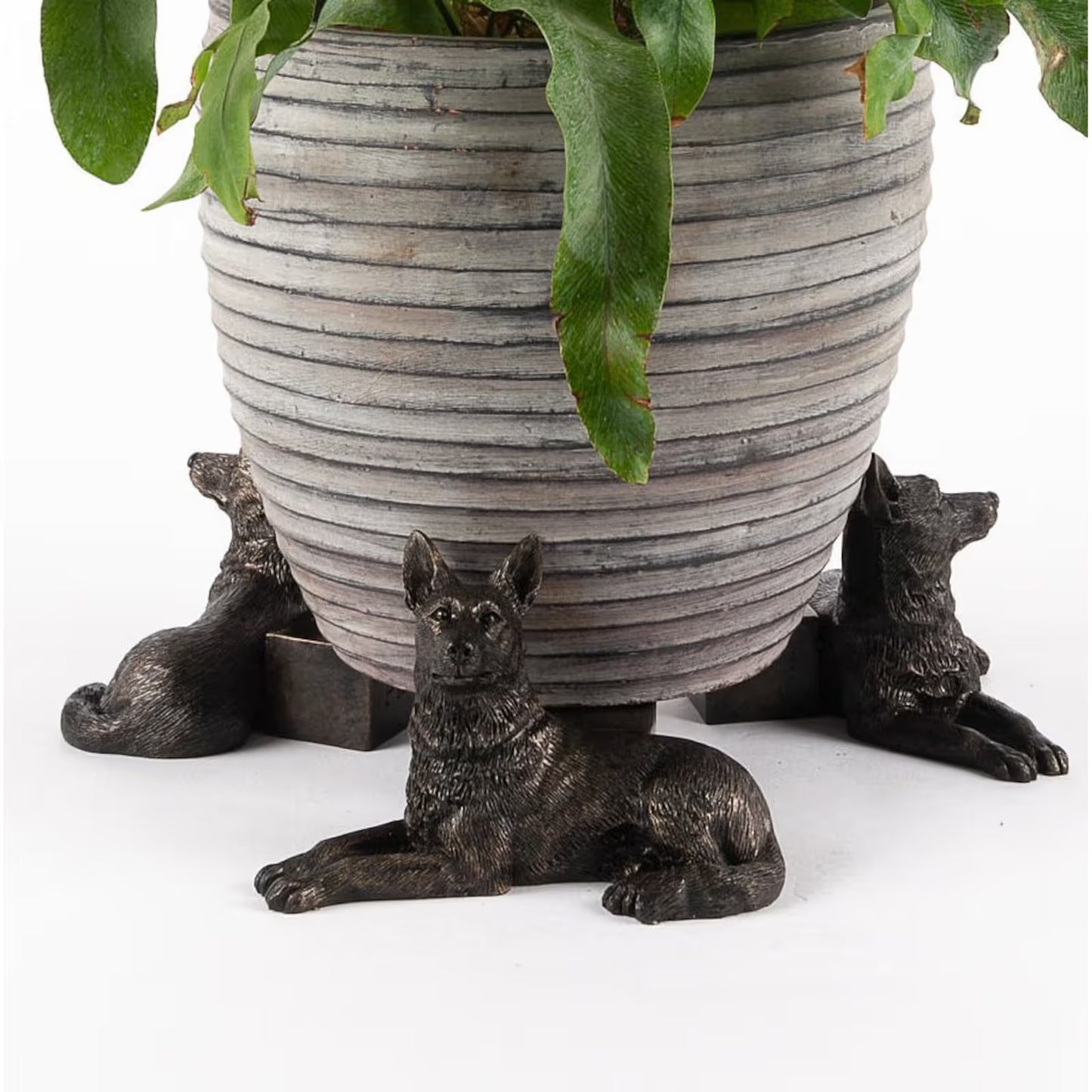 German Shepherd Plant Pot Feet - Set of 3