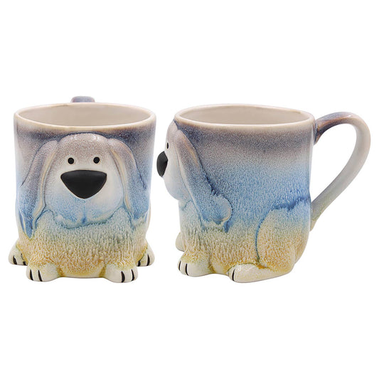 Faithful Friends Ceramic Dog Mug