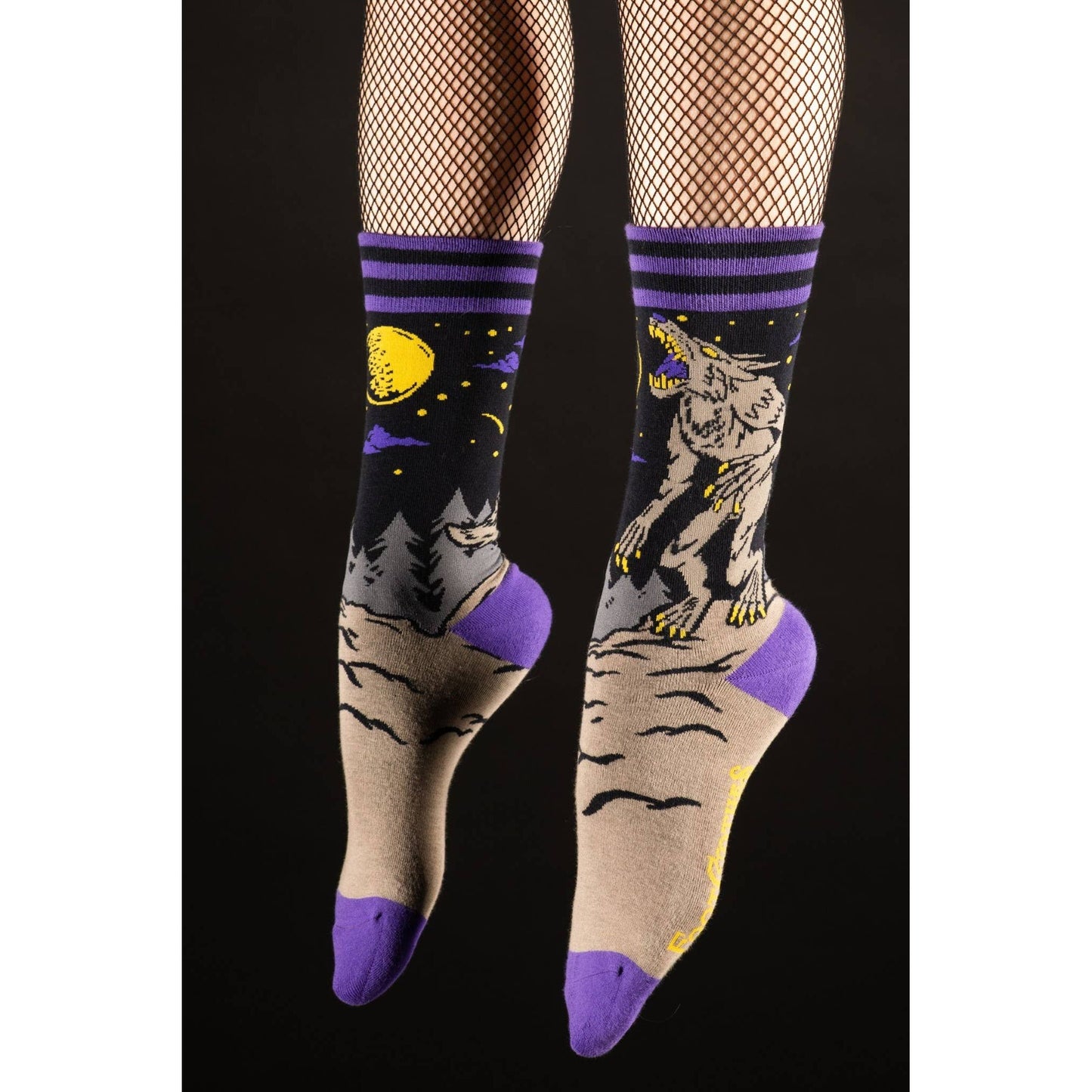Evil AF Werewolf Socks