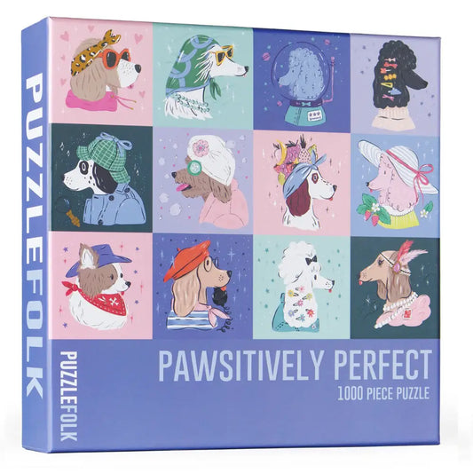 Pawsitively Perfect 1000 Piece Dog Puzzle