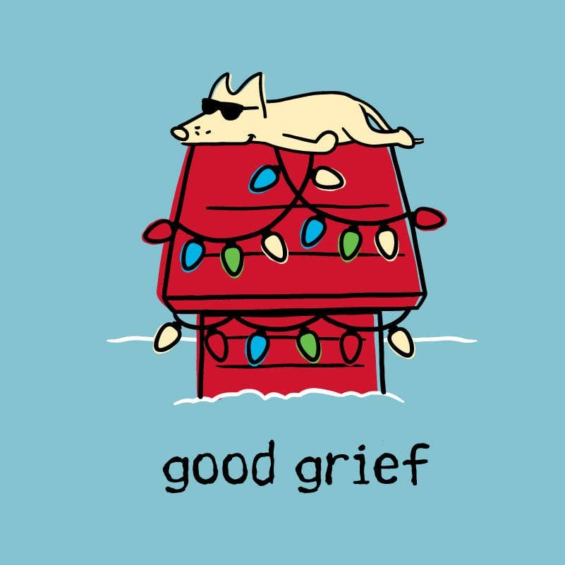 Teddy the Dog "Good Grief" Classic Long-Sleeve T-Shirt