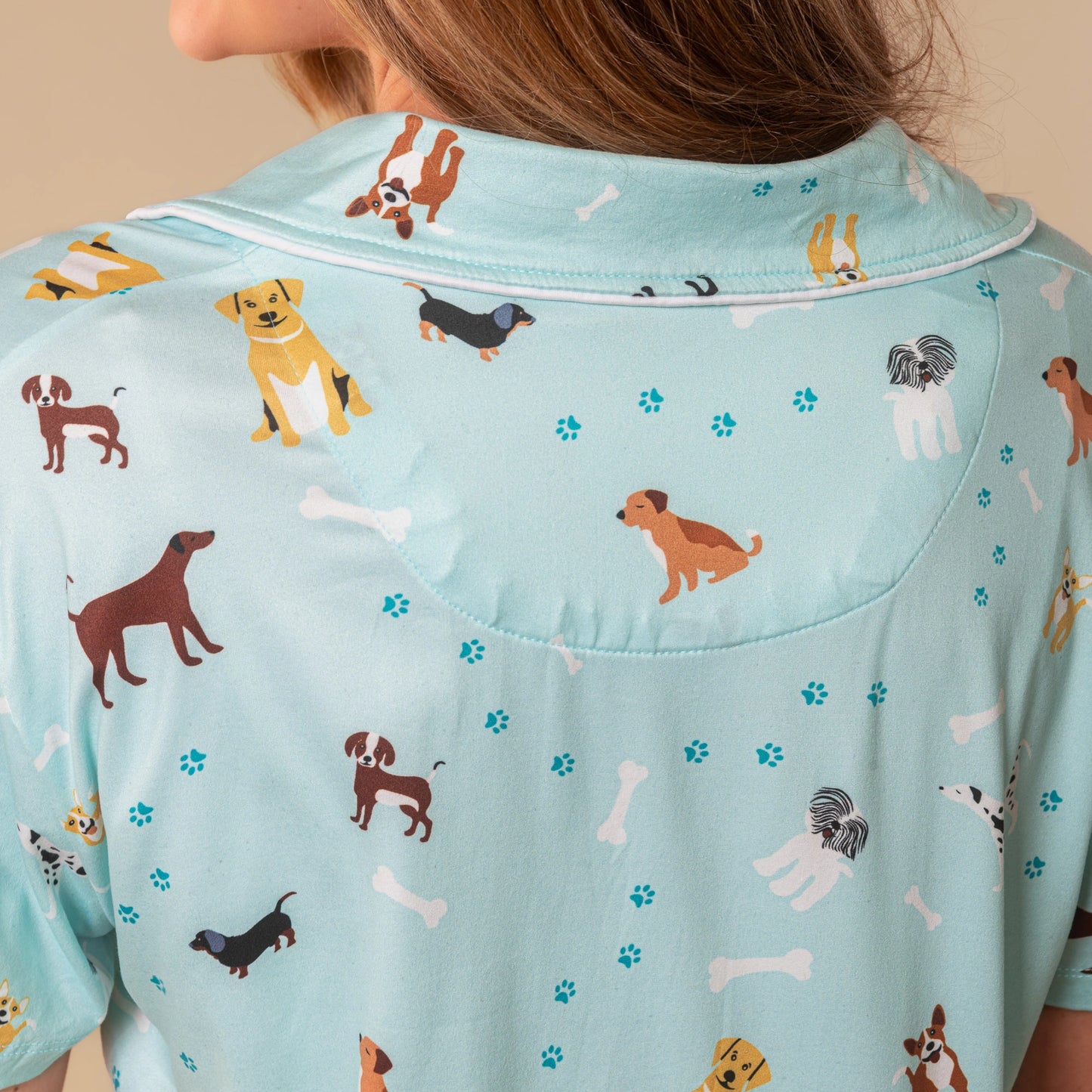 Bark At The Park Pajama Top
