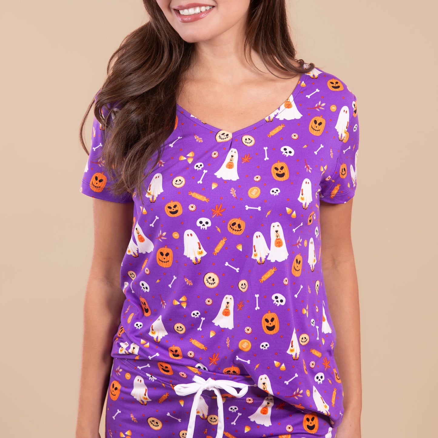 Trick-Or-Treat Pups Pajama Top