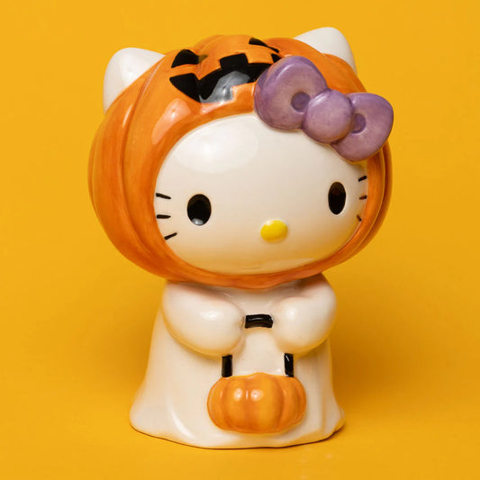 Hello Kitty Trick or Treat Ghost Figurine