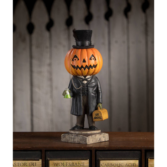 Pumpkin Head Jekyll by Bethany Lowe