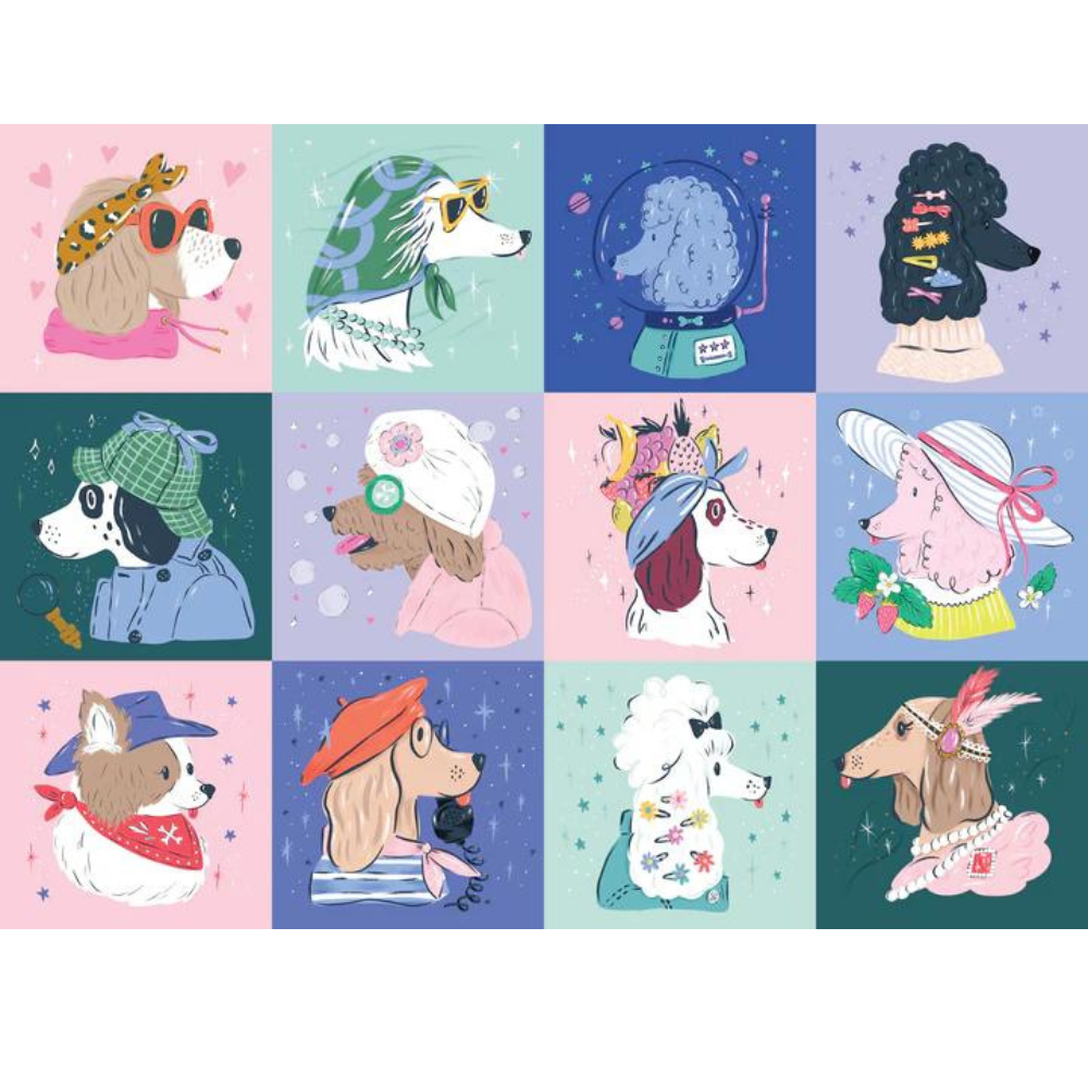 Pawsitively Perfect 1000 Piece Dog Puzzle