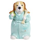 Doggie Day Spa Ceramic Cookie Jar