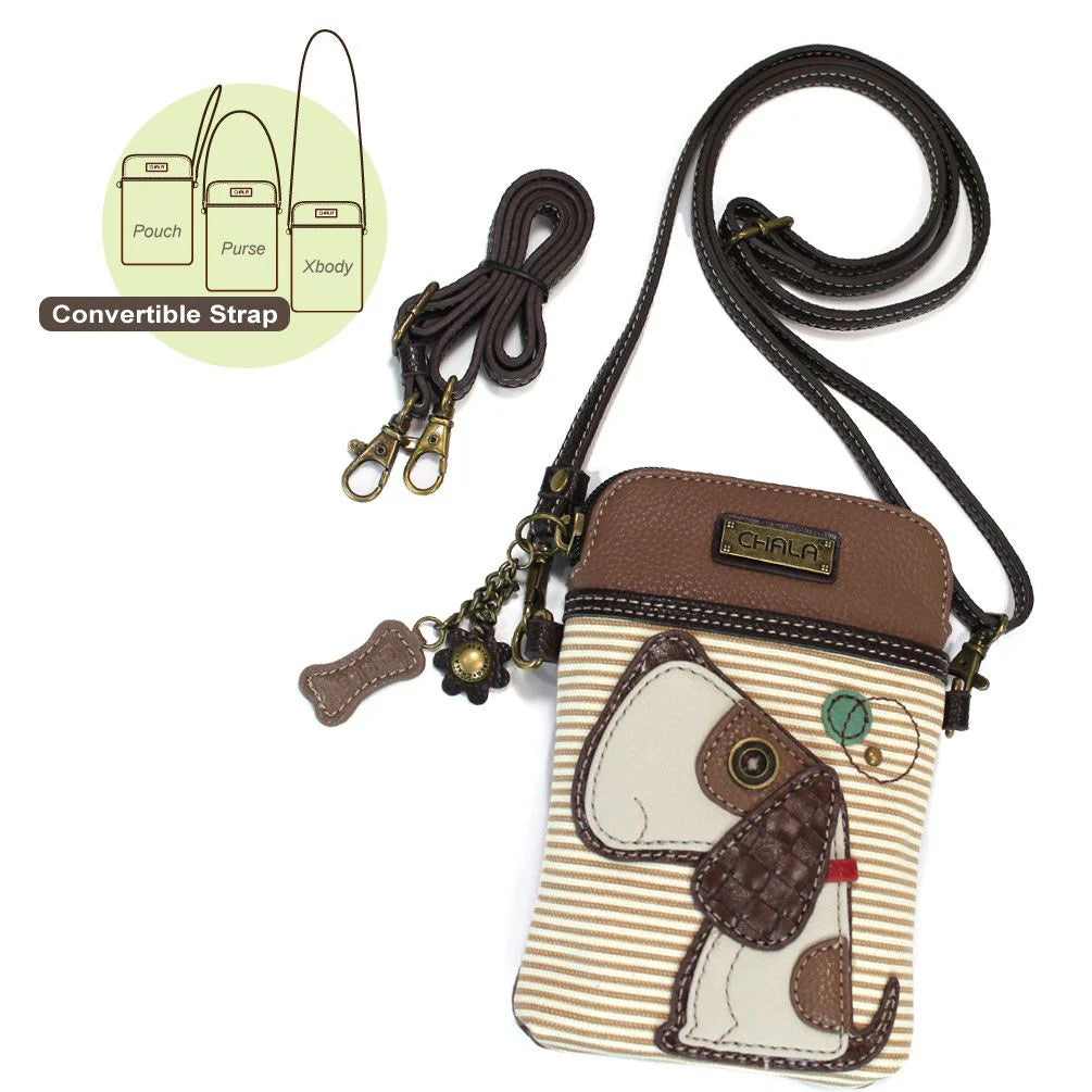 Chala Cellphone Crossbody Bag - Toffy Dog