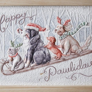 Happy Pawlidays Framed Art