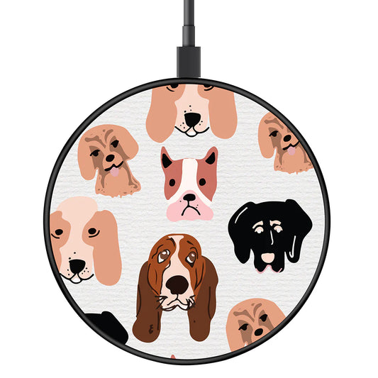 Wireless Charging Pad - Dog Print