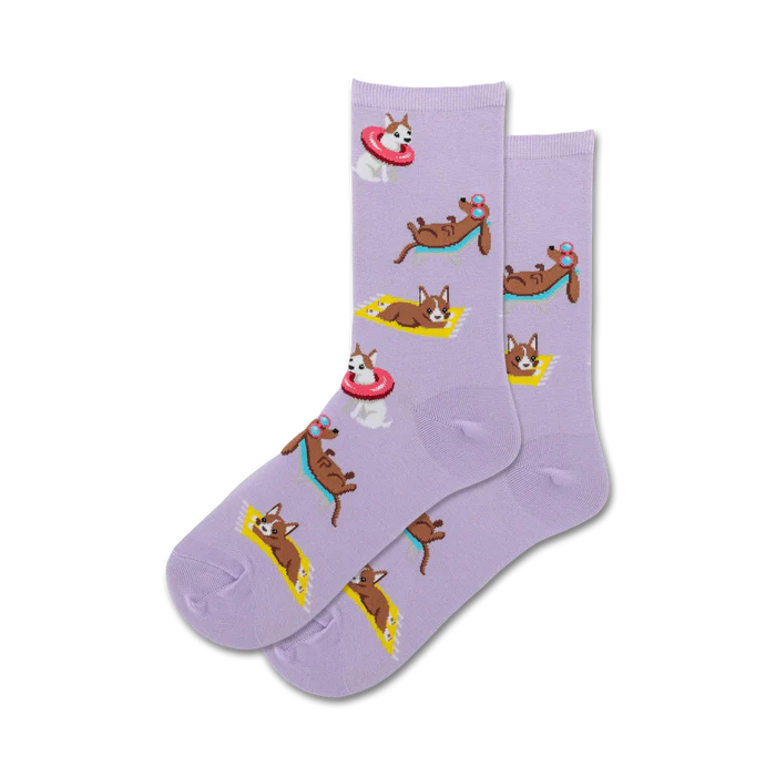 Beach Dogs Socks