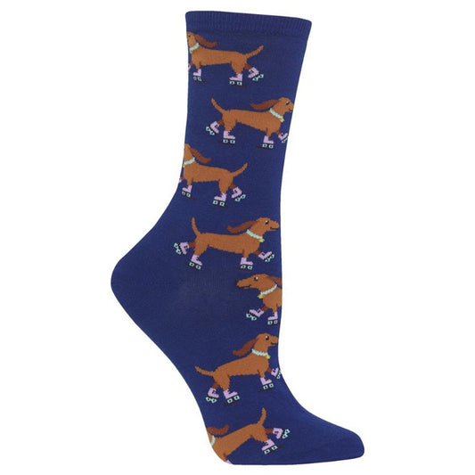 Rollerskating Dog Socks