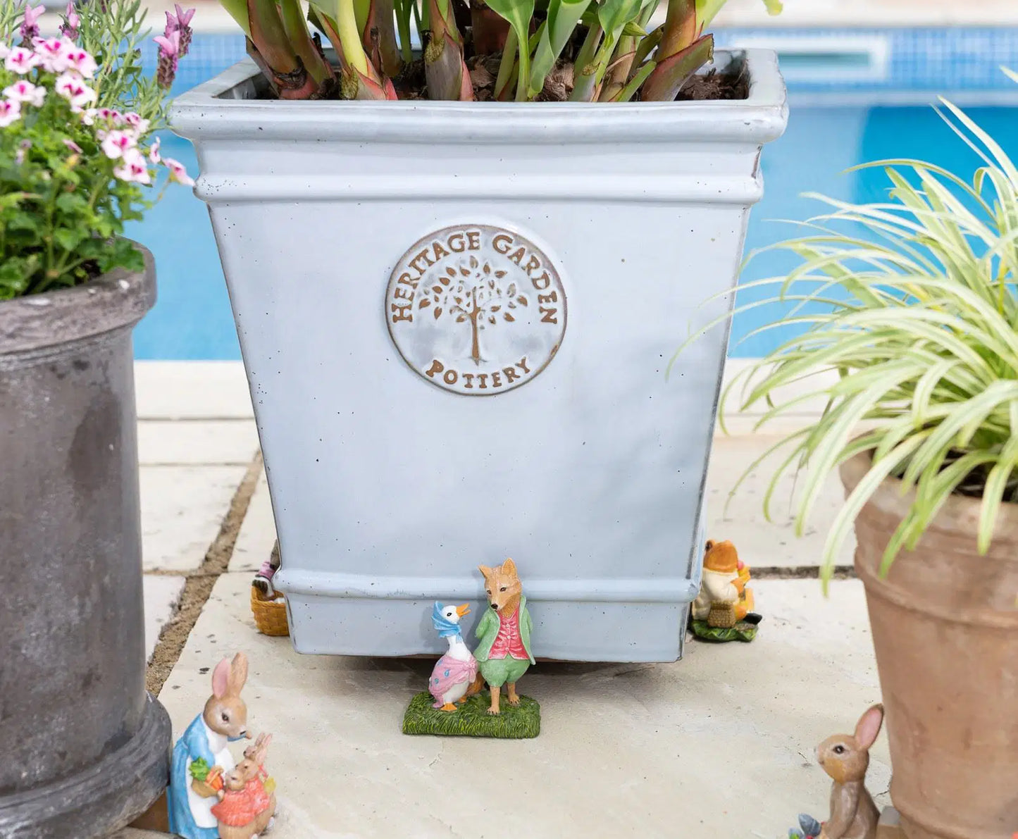 Beatrix Potter Jemima Puddle Duck and Friends Plant Pot Feet - Set of 3