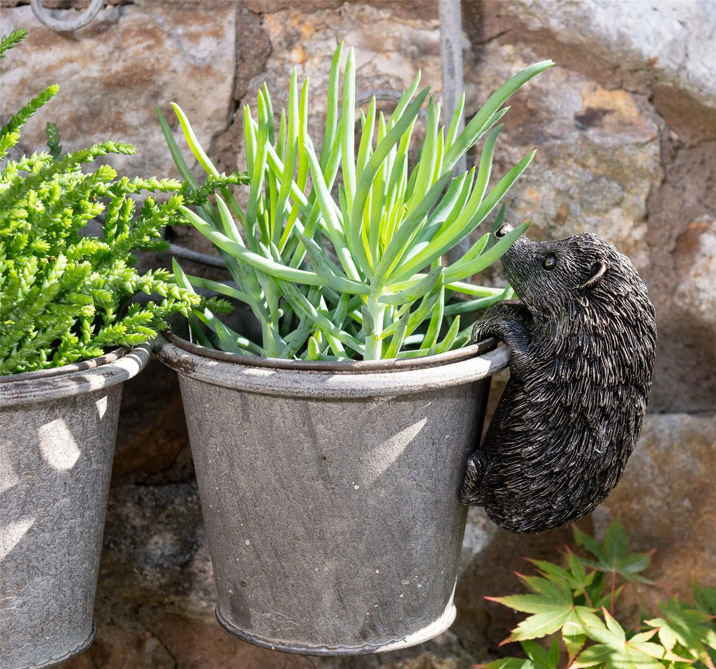 Hedgehog Plant Pot Hanger ("Pot Buddy")