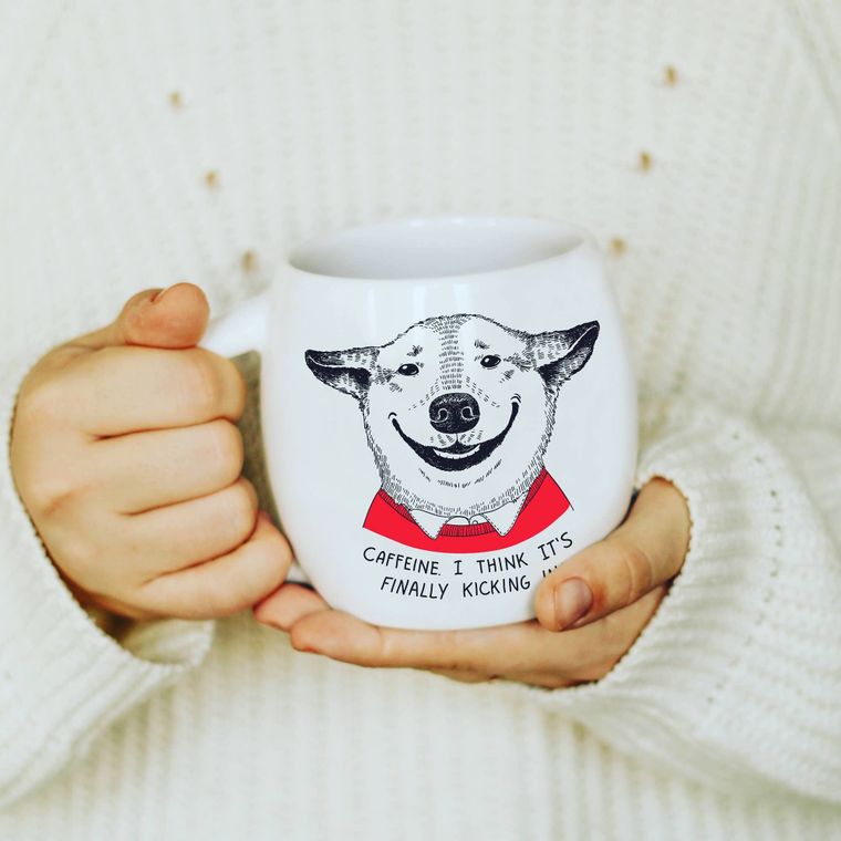 Smiling Pooch Mug