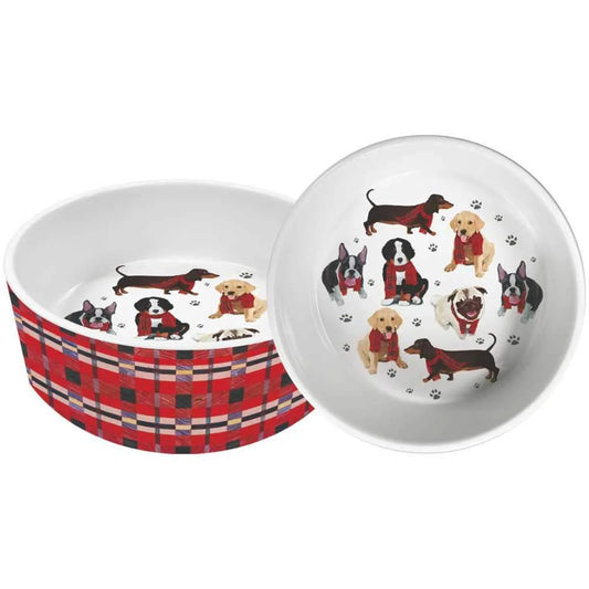 Bark Bark Gang 8" Dog Bowl