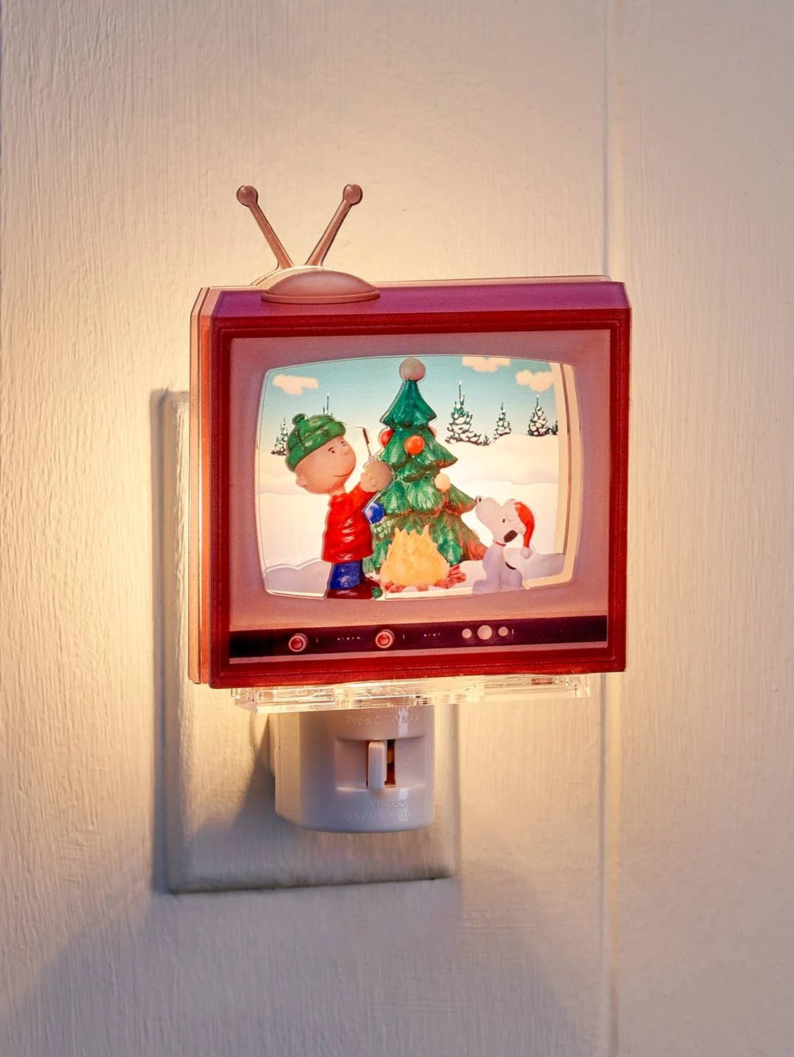 Peanuts TV Decorating Night Light