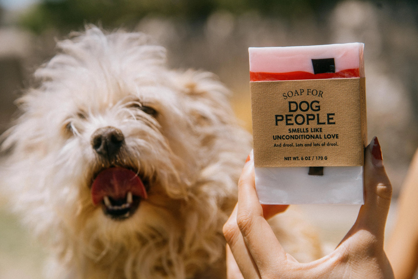 Soap For Dog People: "Smells Like Unconditional Love"