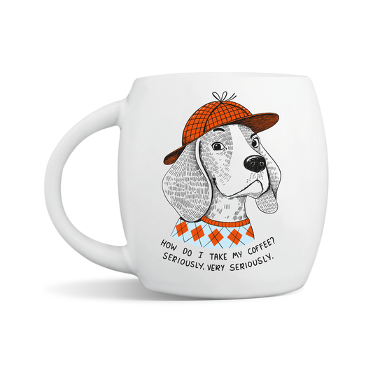 Serious Beagle Mug