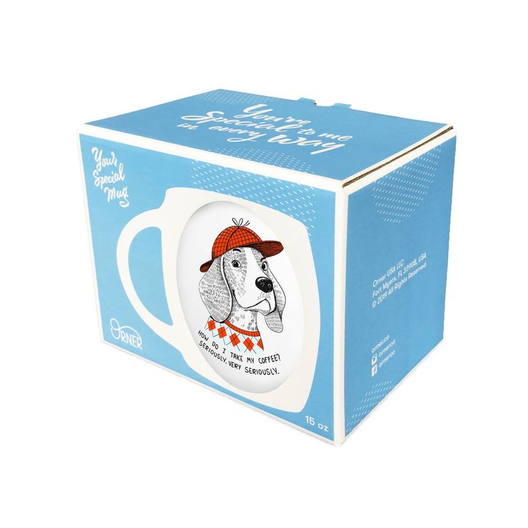 Serious Beagle Mug
